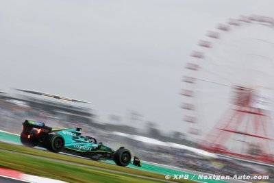 Vettel et Stroll sont restés prudents sous la pluie de Suzuka