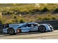 The Peugeot 908 HYbrid4 takes to the track