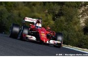 Vettel a le sourire après les deux premières journées d'essais