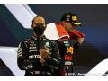 Verstappen n'a pas réalisé l'intensité de la défaite pour Hamilton