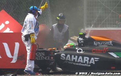 La FIA va revoir la pénalité de Sergio Perez
