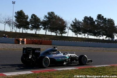 Barcelone II, jour 1&nbsp;: Rosberg le plus rapide de la 1ère journée