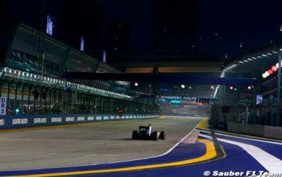Qualifying - Singapore GP report: Sauber Ferrari