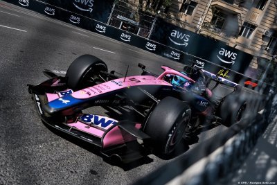 Gasly septième, Colapinto 11e&nbsp;: Alpine F1 bien lancée à Bakou après les Libres 2