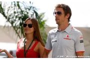 Button ne veut pas d'enfants tant qu'il sera en F1