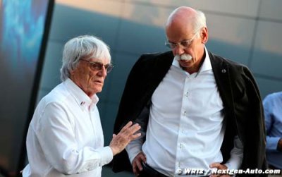 Zetsche wants Ecclestone to give up F1 marketing