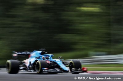 Alonso&nbsp;: Une F1 rapide, la seule chose qui manque à Alpine
