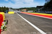 Au milieu des hommages à Dilano van 'T Hoff, la F1 s'en prend à Spa