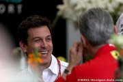 Les records de Ferrari font envie à Toto Wolff