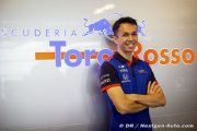 Alex Albon choisit le numéro 23 pour 2019