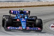 Les pilotes Alpine F1 dans le top 10 avec le nouvel aileron arrière