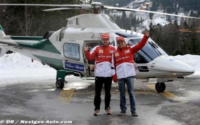 Alonso et Massa sont arrivés au Wrooom (+ photos)