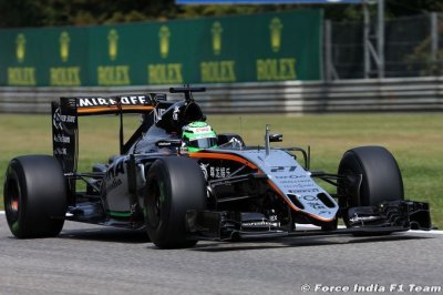 Force India a franchi la Q3, mais guère plus à Monza