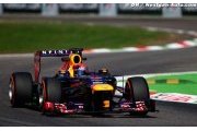 Sebastian Vettel seul au monde à Monza