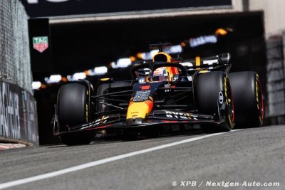 Monaco, EL2&nbsp;: Verstappen devance Leclerc, Sainz dans le mur