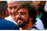 Alonso hits back after 'dark and moody' jibe