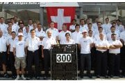 Sauber : double ration de points pour la 300e