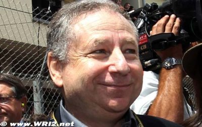 Jean Todt visiting Maranello