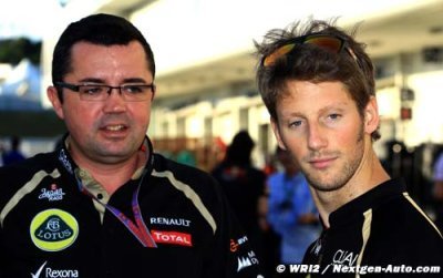 Grosjean ne se fixe pas d’objectif pour 2013