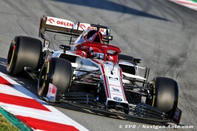 Essais de Barcelone II, jour 1&nbsp;: Kubica en tête à la pause