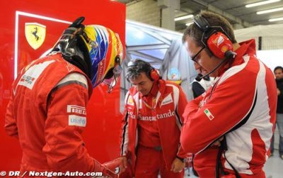 Ferrari a toujours des problèmes de pneus