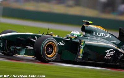 Une seule Lotus à l’arrivée