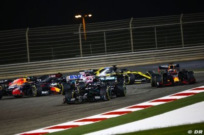Une course tactique et ‘difficile’&nbsp;: Hamilton assure avoir eu du mal avec les Pirelli à Bahreïn
