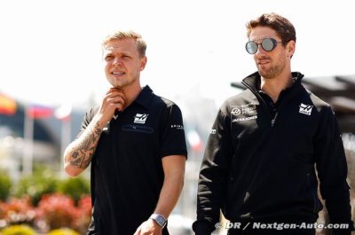 Sous pression chez Haas, Grosjean et Magnussen assurent que leur relation reste ‘bonne’