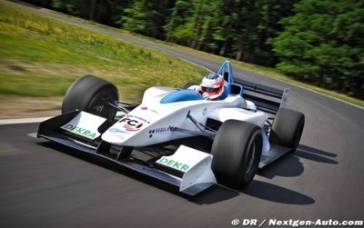 La Formulec EF01 sur le mythique Circuit du Mans le 11 juin