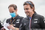 Alonso : objectif top 6 sur le sec, le podium possible sous la pluie