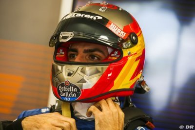 Sainz a écrit une lettre pour remercier McLaren et ses fans