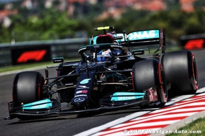 Hongrie, EL2&nbsp;: Bottas et Hamilton placent Mercedes F1 devant Verstappen