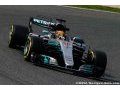 Barcelone, L1 : Hamilton le plus rapide, les Mercedes en ordre de marche
