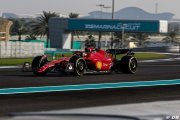 Test F1 d'Abu Dhabi : Sainz emmène un triplé de pilotes Ferrari