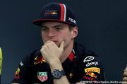 Verstappen : Mon futur est avec Red Bull… pour le moment 