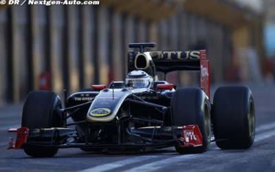 Kimi Raïkkönen back at the wheel