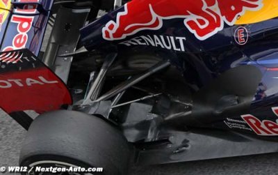 Red Bull pousse les limites des échappements