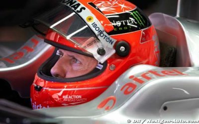 Une mauvaise utilisation du KERS a gêné Schumacher
