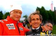 Prost et les accidents des années 1980 en F1
