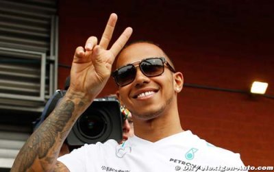 Hamilton ne pense pas encore à une carrière dans la musique