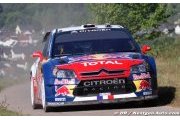 Loeb fait le break, Ogier monte sur le podium