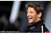 Grosjean a peur des serpents