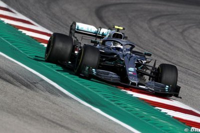 Bottas edges Vettel to claim pole in Austin