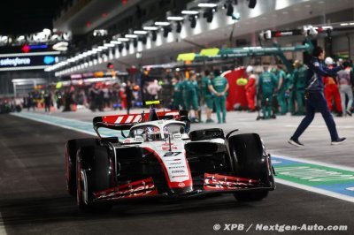Haas F1 : Hulkenberg devant Magnussen avec l’ancienne VF-23
