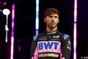 Gasly a entamé des discussions avec Alpine F1 pour prolonger son contrat