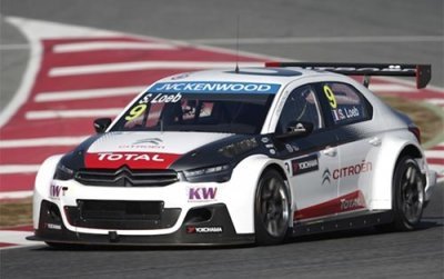 Loeb tops morning Barcelona WTCC test