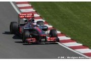 McLaren and Red Bull fastest in qualifying, race in 2012