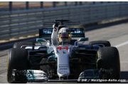 Hamilton admet avoir de la pression pour porter le n°1 en 2018