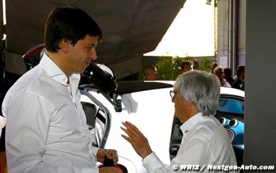 Ecclestone won’t let Wolff ’kill’ F1