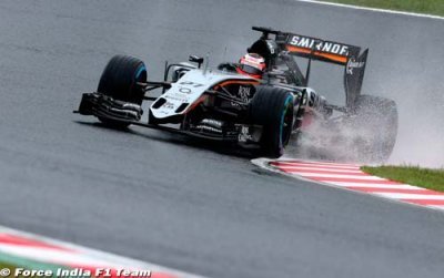 FP1 & FP2 - Russian GP report: Force India Mercedes